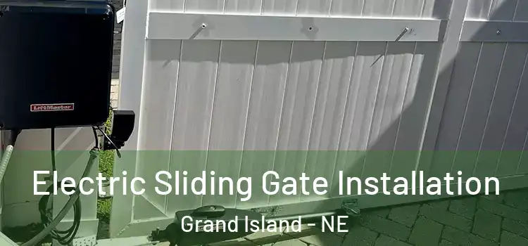 Electric Sliding Gate Installation Grand Island - NE