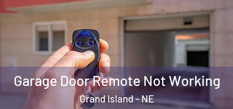  Garage Door Remote Not Working Grand Island - NE